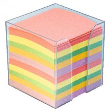 Kostka nieklejona w pojemniku mix kolorów 1szt.