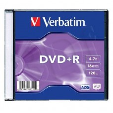 Płyta DVD+R 4.7GB VERBATIM slim