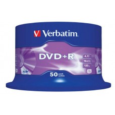 Płyty DVD+R 4.7GB VERBATIM 50szt. cake