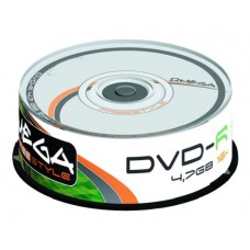 Płyty DVD-R 4.7GB OMEGA Freestyle 25szt. cake