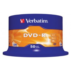 Płyty DVD-R 4.7GB VERBATIM 50szt. cake