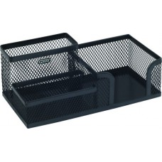 Przybornik biurowy GRAND metalowy czarny