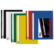 Skoroszyt PVC A4 miękki IDEST niebieski