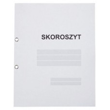 Skoroszyt kartonowy oczkowy IDEST pełny