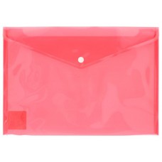 Teczka kopertowa na zatrzask A4 BIURFOL czerwona