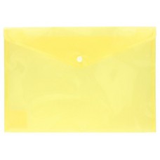 Teczka kopertowa na zatrzask A4 BIURFOL żółta